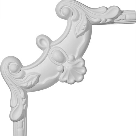 Ekena Millwork 8 1/4"W x 8 1/4"H Odessa Bead & Barrel Panel Moulding Corner (matches moulding PML00X00OD) PML08X08OD